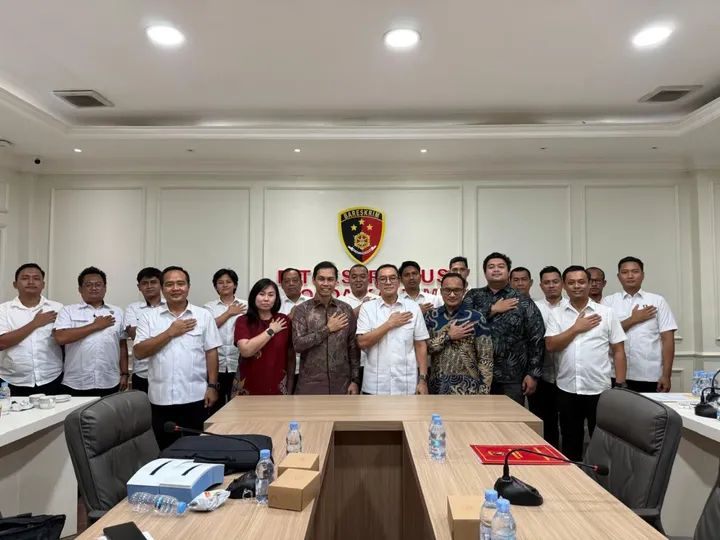 Polda Kaltim Terima Kunjungan Asistensi dari Tim Pusat, Memperkuat Sinergi PPATK dan Polda Kaltim