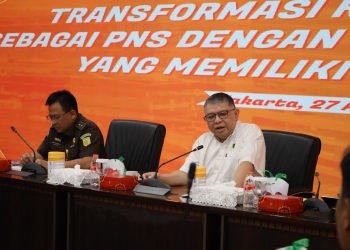 Dukung Penyusunan RPP Manajemen Kepegawaian Jaksa, Kejaksaan RI Gelar Webinar Transformasi Kepegawaian Jaksa