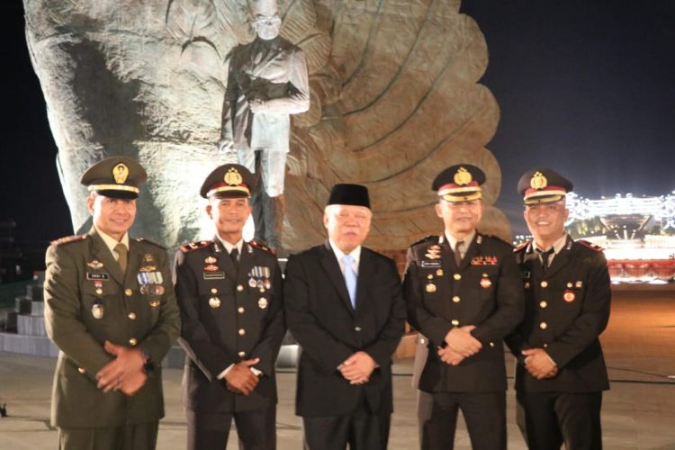 Malam Renungan Suci HUT ke-80 RI di IKN, Wakapolres PPU Hadir Bersama Pejabat TNI-Polri dan Kepala Otorita