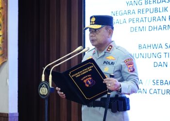 Rotasi Jabatan, Kapolda Kaltim Pimpin Upacara Sertijab Kapolres Berau serta Pelantikan Kapolres Kukar