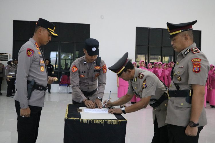 Polres PPU Gelar Pisah Sambut, Ini Pesan Kapolres