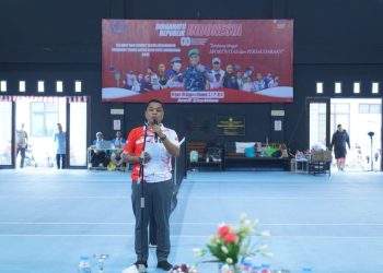 Korem 091/ASN Hidupkan Semangat Olahraga Lewat Turnamen Tenis