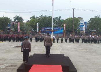 Wakapolresta Balikpapan Pimpin Apel, Meningkatkan Kedisiplinan Personil
