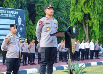 Gelar Apel Pagi, Kapolda Sulsel Tekankan Kesadaran dan Tanggung Jawab Personil
