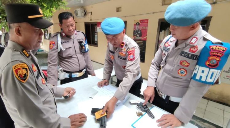 Provesi dan Pengamanan, Propam Polres Palu Gelar Pemeriksaan Senjata Api Personil