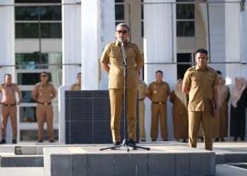 Bupati Jeneponto Pimpin Pelaksanaan Upacara, Ini Penyampaian Bupati Mengenai Isu PBB