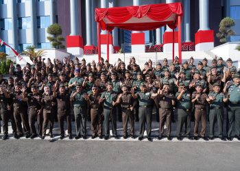 Pangdam XIV/Hasanuddin Bersama Kajati Sulsel Pimpin Apel, Gelar Pasukan Pengamanan di Wilayah Sulsel Dan Sultra