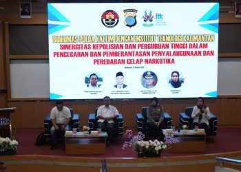 Bidhumas Polda Kaltim Gelar Sosialisasi Pencegahan Penyalahgunaan Narkotika di Institut Teknologi Kalimantan
