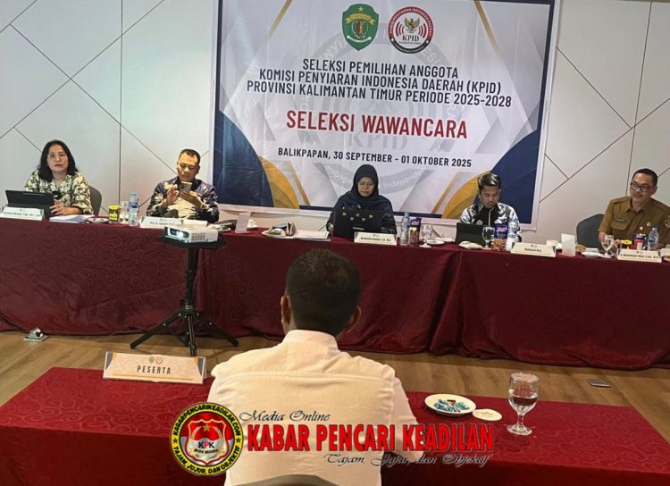 Seleksi KPID Kaltim Masuki Tahap Wawancara, 21 Nama Akan Diserahkan ke DPRD