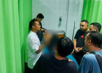 Gubernur Andi Sudirman Pastikan Penanganan Korban Kebakaran Gedung DPRD Makassar di Rumah Sakit