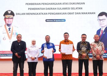 Pemprov Sulsel dan BPOM RI Teken MoU Pendirian Politeknik Pengawasan Obat dan Makanan Pertama di Indonesia Timur