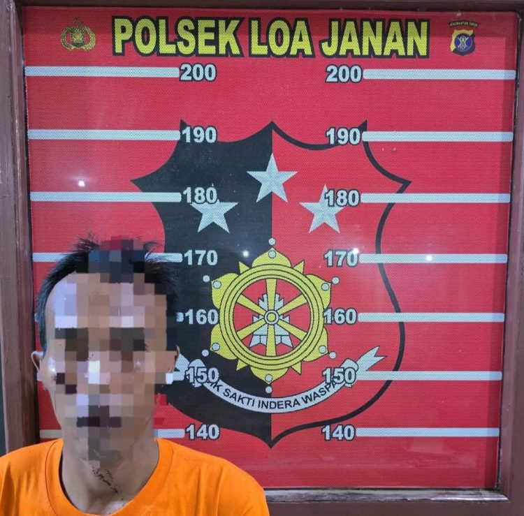 Polsek Loa Janan Ringkus Spesialis Pencurian di Masjid, Pelaku Akui Sudah 10 Kali Beraksi