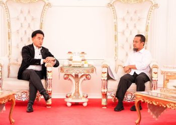 Gubernur Sulsel Terima Kunjungan Menko Hukum dan HAM Yusril Ihza Mahendra