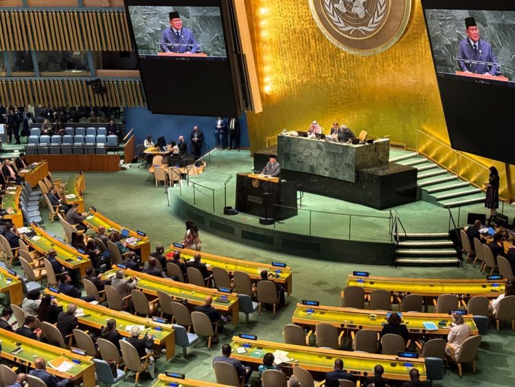 Presiden Prabowo Hadiri Konferensi Internasional di PBB terkait Palestina, Tegaskan Komitmen untuk Solusi Dua Negara