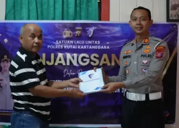Anjangsana Satlantas Polres Kukar: Bentuk Cinta dan Penghargaan untuk Para Purnawirawan