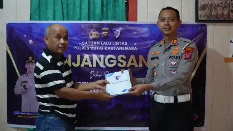 Anjangsana Satlantas Polres Kukar: Bentuk Cinta dan Penghargaan untuk Para Purnawirawan