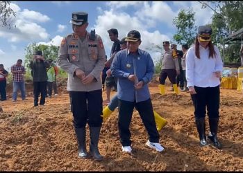 Wujudkan Ketahanan Pangan: Sinergi Polres Mahakam Ulu bersama Pemkab dan Kelompok Tani