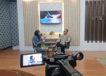 Ditbinmas Polda Kaltim Angkat Peran Pam Swakarsa dalam Talkshow “Ngopi” di BTV