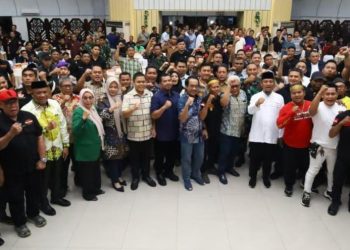 Kapolda Sulsel bersama Forkopimda Gelar Deklarasi Damai bersama Elemen Mahasiswa, Aktivis, Rektor, dan Ormas di Makassar