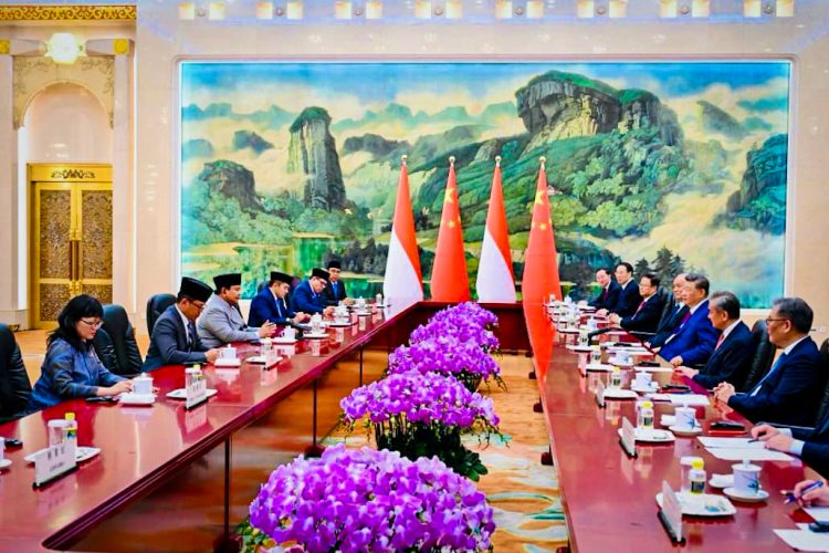 Pertemuan Bilateral di Beijing, Presiden Prabowo dan Presiden Xi Perkuat Hubungan Indonesia-Tiongkok