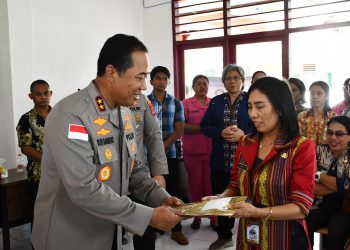 Kapolda NTT Tebar Inspirasi di Sekolah Rakyat Menengah 19 Naibonat, Wujudkan Mimpi Indonesia Maju Bersama Prabowo