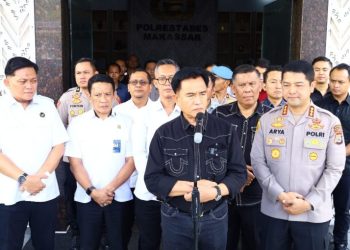 Menko Kumham Imipas Yusril Ihza Mahendra Tinjau Rutan Polrestabes Makassar, Pastikan Penegakan Hukum Sesuai HAM
