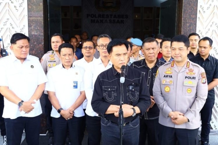 Menko Kumham Imipas Yusril Ihza Mahendra Tinjau Rutan Polrestabes Makassar, Pastikan Penegakan Hukum Sesuai HAM