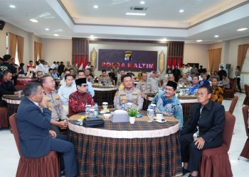 Kapolda Kaltim Gelar Coffee Morning Bersama Forum Rektor se-Kaltim