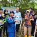 Ditpolairud Polda Kaltim Gelar Penanaman Mangrove Bersama Staf Khusus MPR RI, Peringati Hari Perlindungan Lapisan Ozon Sedunia