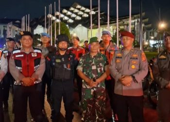 Polresta Samarinda Gelar Patroli Gabungan Skala Besar di Wilayah Hukumnya