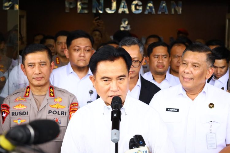 Polda Sulsel Terima Kunjungan Menko Kumham Imipas, Pastikan Penanganan Tahanan Kasus Demo Sesuai HAM