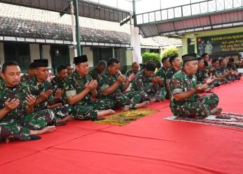 TNI AD Gelar Doa Bersama Serentak Demi Keselamatan dan Kedamaian Bangsa