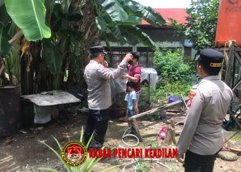 Sat Binmas Polres Wajo Berikan Himbauan Kepada Masyarakat di Wilayah Hukumnya