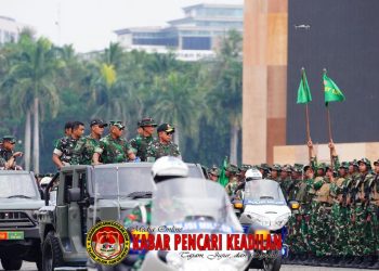 Panglima TNI Tinjau Geladi Kotor HUT Ke-80 TNI Tahun 2025