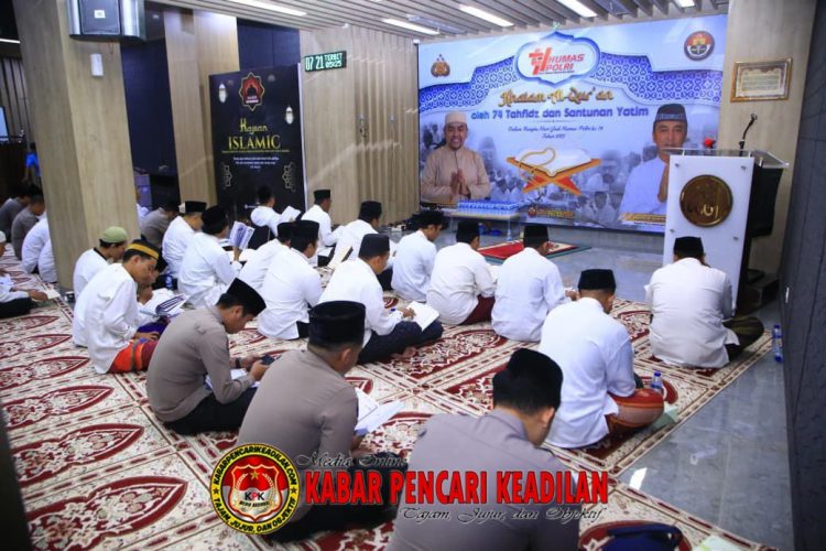 Jelang Hari Jadi ke-74, Divhumas Polri Gelar Khataman Al-Qur’an