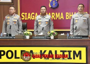 Wujud Pengawasan Kinerja yang Akuntabel dan Transparan, Kapolda Kaltim Buka Taklimat Awal Audit Tahap II TA.2025