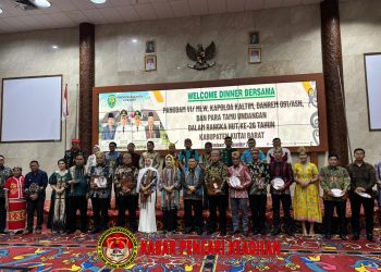 Sinergi dalam Bingkai Budaya, Kapolda dan Wakapolda Kaltim Dianugerahi Gelar Adat oleh Dewan Adat Kubar