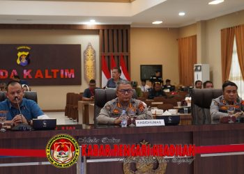 Gelar Konferensi Pers Secara Virtual Bersama Polres Kubar, Polda Kaltim Jelaskan Penanganan 6 Terduga Penyalahgunaan Narkoba di Kutai Barat