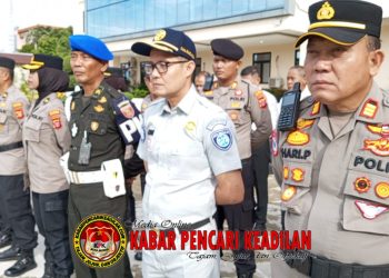 Kapolresta Balikpapan Pimpin Apel Gelar Pasukan Operasi Zebra Mahakam 2025 di Halaman Mapolresta Balikpapan