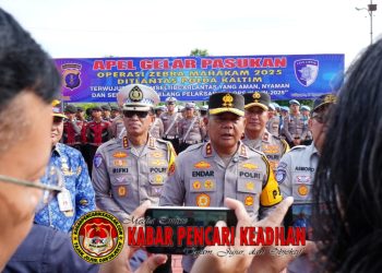 Operasi Zebra Mahakam 2025 Resmi Dimulai Hari Ini, Kapolda Kaltim Fokus Tekan Angka dan Kecelakaan