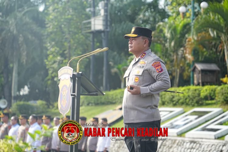 Kapolda Kaltim Pimpin Apel Pagi, Tekankan Profesionalisme dan Kesiapsiagaan Personel