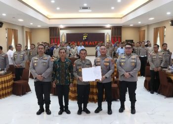 Polda Kaltim Gelar RALB Primkoppol Tahun 2026, Ditandai dengan Pergantian Ketua yang Baru