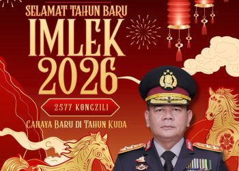 Polda Kaltim Sampaikan Ucapan Selamat Tahun Baru Imlek 2026