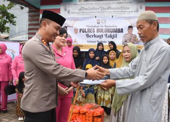Bulan Penuh Berkah, Polres Bulukumba Berbagi Kasih di Panti Asuhan YPK Babussalam