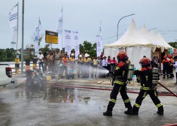 Bulan K3 Nasional 2026 Dicanangkan di Balikpapan, Polda Kaltim Dukung Penerapan K3