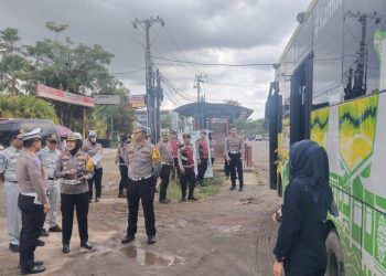 Ditlantas Polda Kalsel Gelar Rampcheck Kendaraan dalam Operasi Keselamatan Intan 2026