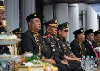 Wakapolda Kaltim Hadiri Upacara Hari Jadi ke-129 Kota Balikpapan