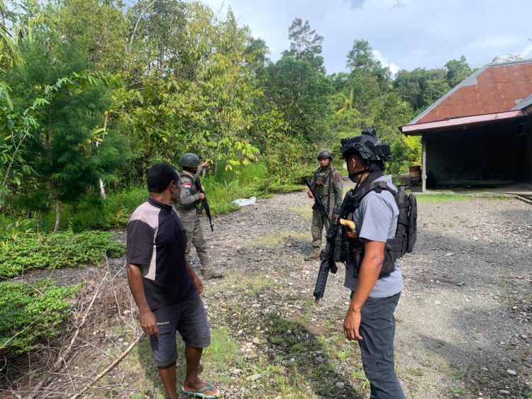 Satgas Damai Cartenz 2026 Temukan Senjata Api Rakitan di Dekai Yahukimo