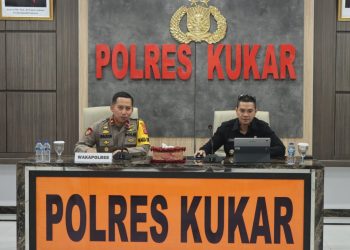 Polres Kukar Terima Kunjungan Naskap Sespimmen Polri Dikreg 66 TA 2026