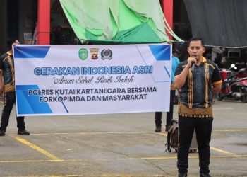 Pasar Mangkurawang Kinclong Usai Korve Polres Kukar